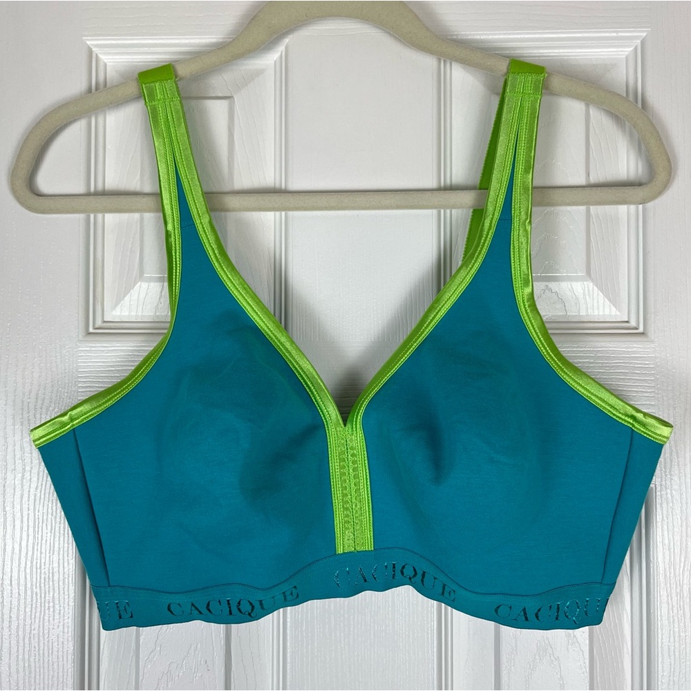 Cacique Wireless Unlined Full Coverage Wireless Support Comfort Bra